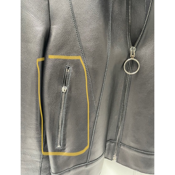 Off White Leather Jacket - Picture 11 of 11